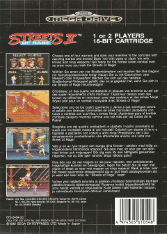 Scan of Streets of Rage II