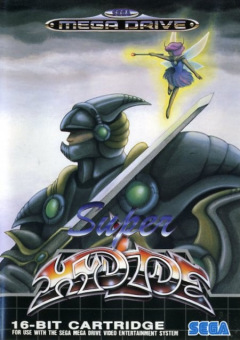 Super Hydlide for the Sega Mega Drive Front Cover Box Scan