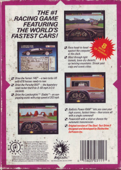 Scan of Test Drive II: The Duel