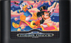 Scan of World of Illusion starring Mickey Mouse & Donald Duck