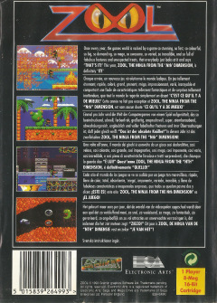 Scan of Zool: Ninja of the "Nth" Dimension