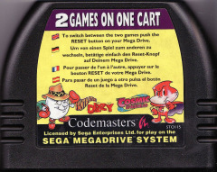 Scan of 2 Games on One Cart: Fantastic Dizzy & Cosmic Spacehead