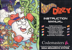 Scan of 2 Games on One Cart: Fantastic Dizzy & Cosmic Spacehead