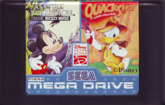Scan of Castle of Illusion starring Mickey Mouse + QuackShot starring Donald Duck: The Disney Collection