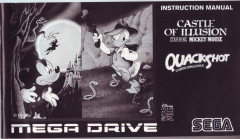 Scan of Castle of Illusion starring Mickey Mouse + QuackShot starring Donald Duck: The Disney Collection