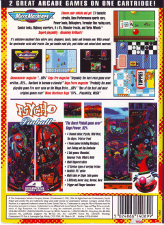 Scan of Double Hits: Micro Machines & Psycho Pinball