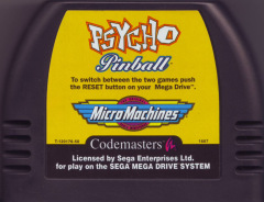 Scan of Double Hits: Micro Machines & Psycho Pinball
