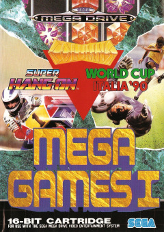 Mega Games I for the Sega Mega Drive Front Cover Box Scan