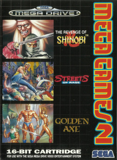 Mega Games 2 for the Sega Mega Drive Front Cover Box Scan