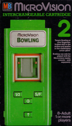 Bowling for the MB MicroVision Front Cover Box Scan