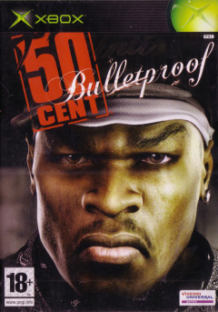 50 Cent Bulletproof for the Microsoft Xbox Front Cover Box Scan