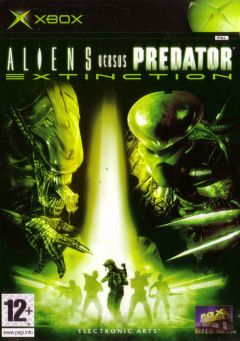 Aliens Versus Predator: Extinction  for the Microsoft Xbox Front Cover Box Scan