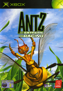 Antz Extreme Racing for the Microsoft Xbox Front Cover Box Scan