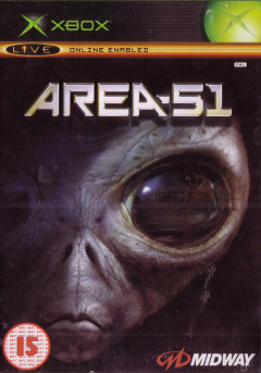 Area 51 for the Microsoft Xbox Front Cover Box Scan