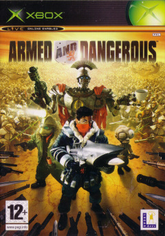 Armed & Dangerous for the Microsoft Xbox Front Cover Box Scan