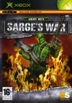 Army Men: Sarge's War for the Microsoft Xbox Front Cover Box Scan