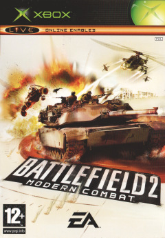 Battlefield 2: Modern Combat for the Microsoft Xbox Front Cover Box Scan