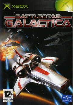 Battlestar Galactica for the Microsoft Xbox Front Cover Box Scan