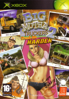 Big Mutha Truckers 2: Truck Me Harder for the Microsoft Xbox Front Cover Box Scan