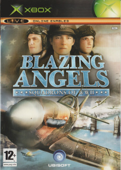 Blazing Angels: Squadrons of WWII for the Microsoft Xbox Front Cover Box Scan