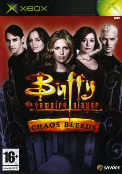 Buffy the Vampire Slayer: Chaos Bleeds for the Microsoft Xbox Front Cover Box Scan