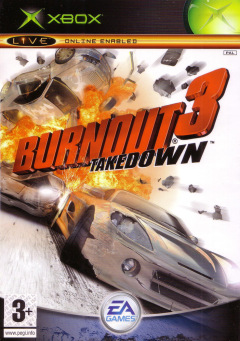 Burnout 3: Takedown for the Microsoft Xbox Front Cover Box Scan