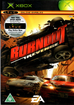 Burnout: Revenge for the Microsoft Xbox Front Cover Box Scan