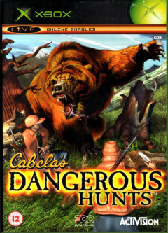 Cabela's Dangerous Hunts for the Microsoft Xbox Front Cover Box Scan
