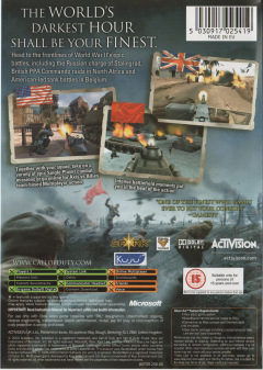 Scan of Call of Duty: Finest Hour