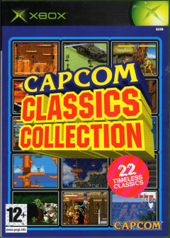 Capcom Classics Collection Vol. 1 for the Microsoft Xbox Front Cover Box Scan