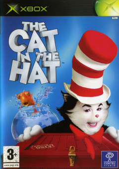 The Cat In the Hat for the Microsoft Xbox Front Cover Box Scan