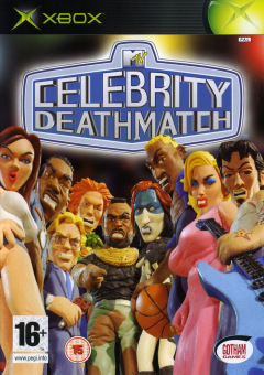 Celebrity Deathmatch for the Microsoft Xbox Front Cover Box Scan