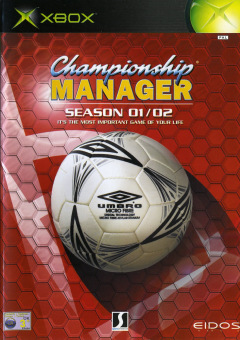 Championship Manager: Season 01/02 for the Microsoft Xbox Front Cover Box Scan