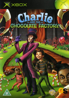 Charlie and the Chocolate Factory for the Microsoft Xbox Front Cover Box Scan