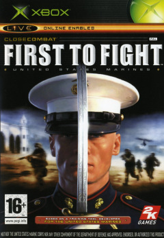 Close Combat: First to Fight for the Microsoft Xbox Front Cover Box Scan