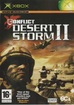 Conflict: Desert Storm II for the Microsoft Xbox Front Cover Box Scan