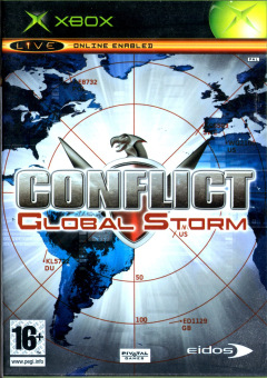 Conflict: Global Storm for the Microsoft Xbox Front Cover Box Scan