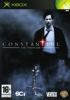 Constantine: The Videogame for the Microsoft Xbox Front Cover Box Scan