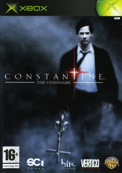 Constantine: The Videogame for the Microsoft Xbox Front Cover Box Scan