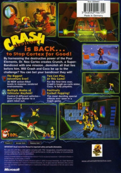 Scan of Crash Bandicoot: The Wrath of Cortex
