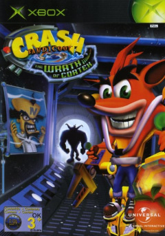 Crash Bandicoot: The Wrath of Cortex for the Microsoft Xbox Front Cover Box Scan