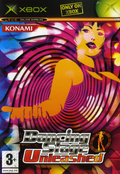 Dancing Stage Unleashed for the Microsoft Xbox Front Cover Box Scan