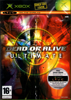 Dead or Alive Ultimate for the Microsoft Xbox Front Cover Box Scan