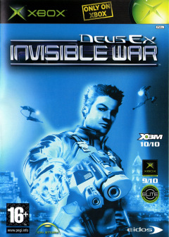Deus Ex: Invisible War for the Microsoft Xbox Front Cover Box Scan