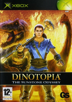 Dinotopia: The Sunstone Odyssey for the Microsoft Xbox Front Cover Box Scan
