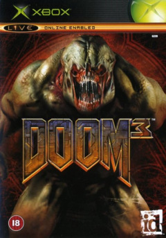 Doom 3 for the Microsoft Xbox Front Cover Box Scan