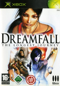 Dreamfall: The Longest Journey for the Microsoft Xbox Front Cover Box Scan