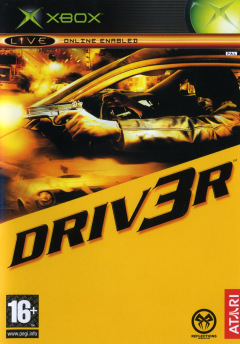 Driv3r for the Microsoft Xbox Front Cover Box Scan