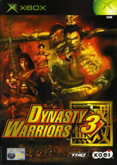 Dynasty Warriors 3 for the Microsoft Xbox Front Cover Box Scan
