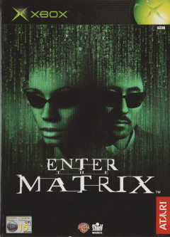 Enter the Matrix for the Microsoft Xbox Front Cover Box Scan